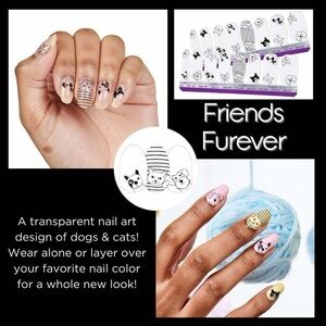 Color Street Nail Polish Strips: Friends Furever